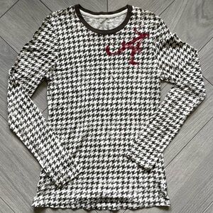 Alabama houndstooth long sleeve